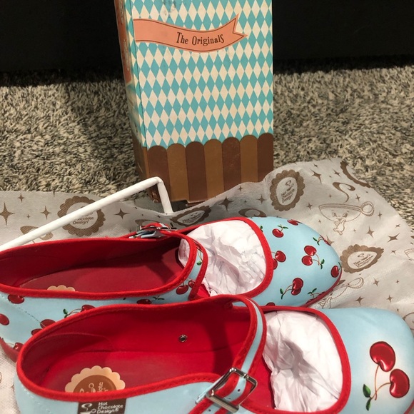 Cherry 🍒 Mary Jane Flats by Irregular Choices - Picture 10 of 16